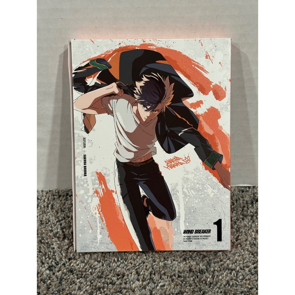 Wind Breaker Vol 1 DVD CD Set Japanese Anime Limited Ed